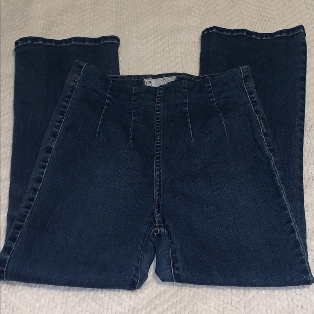 Free People Jeans Elastic